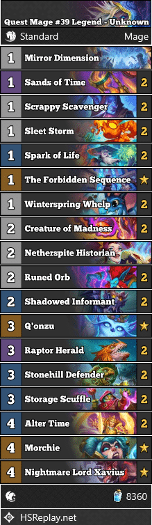 Quest Mage #39 Legend - Unknown