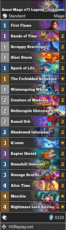 Quest Mage #73 Legend - Unknown