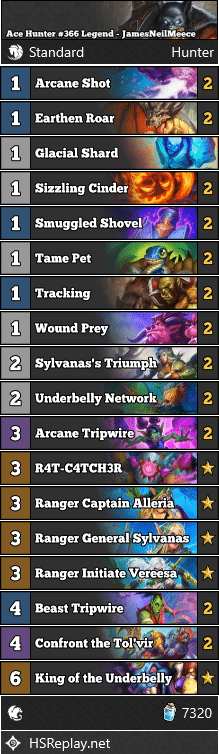 Ace Hunter #366 Legend - JamesNeilMeece