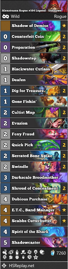 Alexstrasza Rogue #164 Legend - Unknown