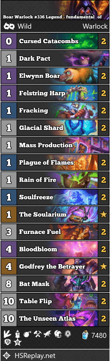 Boar Warlock #336 Legend - fundamental_of