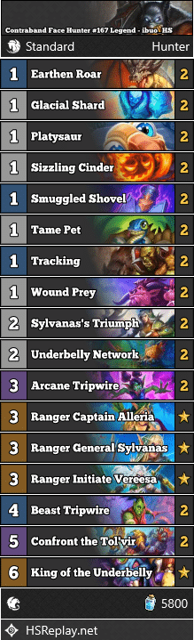 Contraband Face Hunter #167 Legend - ibuo_HS