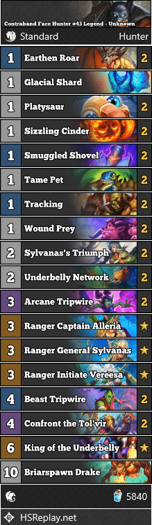 Contraband Face Hunter #43 Legend - Unknown