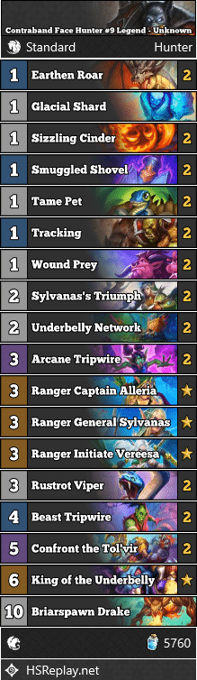 Contraband Face Hunter #9 Legend - Unknown