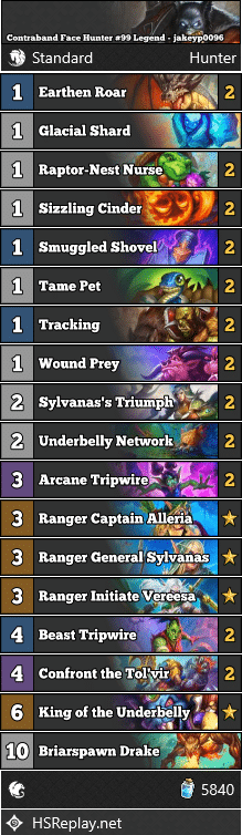 Contraband Face Hunter #99 Legend - jakeyp0096