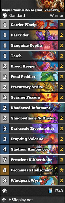 Dragon Warrior #39 Legend - Unknown