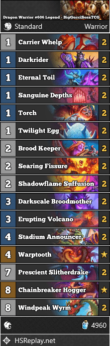 Dragon Warrior #606 Legend - BigGucciSosaTCG