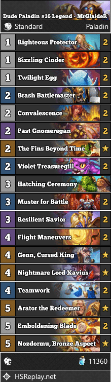 Dude Paladin #16 Legend - MrGlaideR