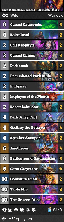 Even Warlock #23 Legend - Flauros97114514