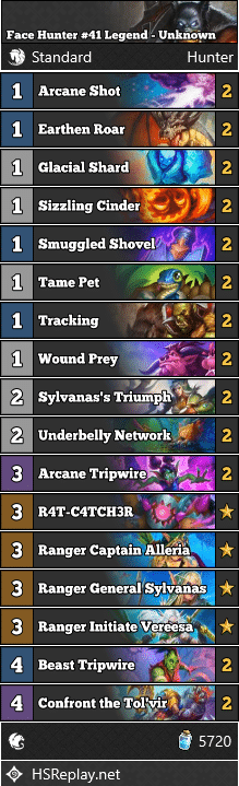 Face Hunter #41 Legend - Unknown