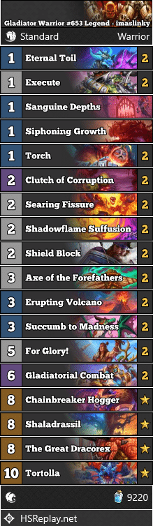 Gladiator Warrior #653 Legend - imaslinky