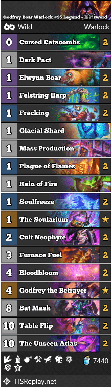Godfrey Boar Warlock #95 Legend - 望舒sword