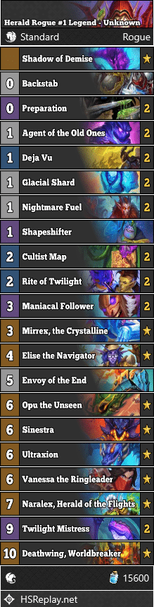 Herald Rogue #1 Legend - Unknown