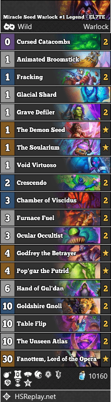 Miracle Seed Warlock #1 Legend - EL7TE_