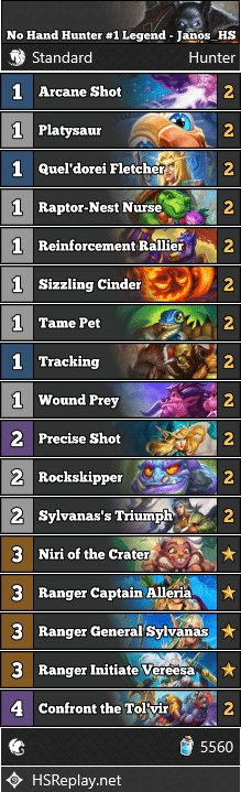 No Hand Hunter #1 Legend - Janos_HS