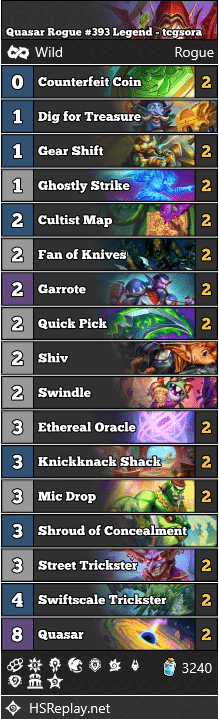 Quasar Rogue #393 Legend - tcgsora