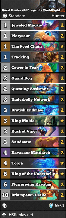 Quest Hunter #187 Legend - WorldEight