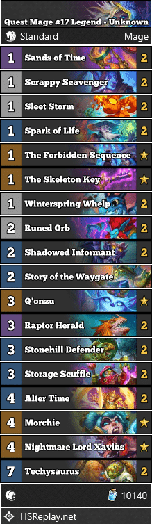 Quest Mage #17 Legend - Unknown