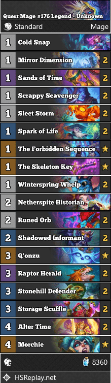 Quest Mage #176 Legend - Unknown