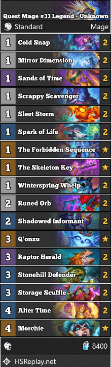 Quest Mage #33 Legend - Unknown