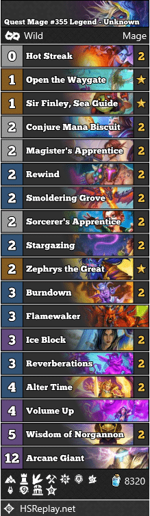 Quest Mage #355 Legend - Unknown