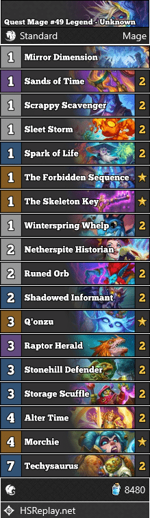 Quest Mage #49 Legend - Unknown