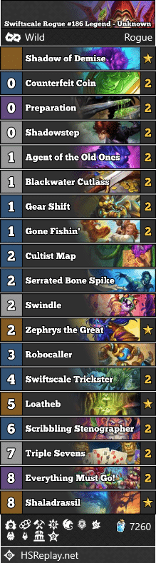 Swiftscale Rogue #186 Legend - Unknown