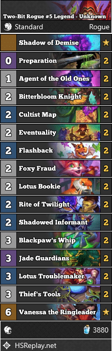 Two-Bit Rogue #5 Legend - Unknown