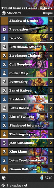 Two-Bit Rogue #74 Legend - Godwavv