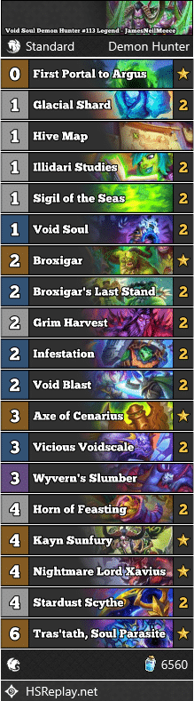 Void Soul Demon Hunter #113 Legend - JamesNeilMeece