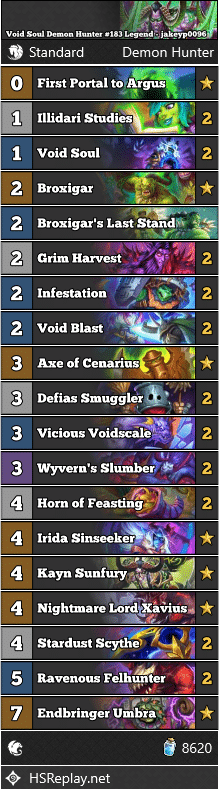 Void Soul Demon Hunter #183 Legend - jakeyp0096