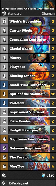 Zee Quest Shaman #95 Legend - val_camonica