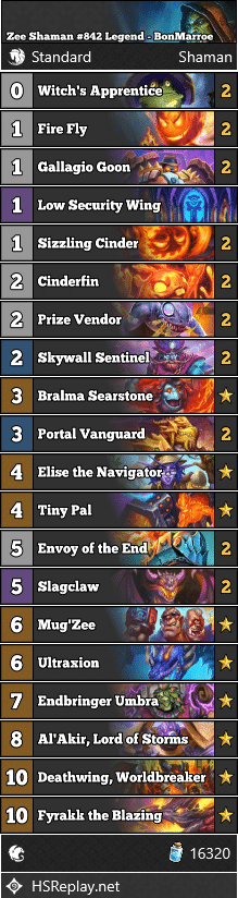 Zee Shaman #842 Legend - BonMarroe