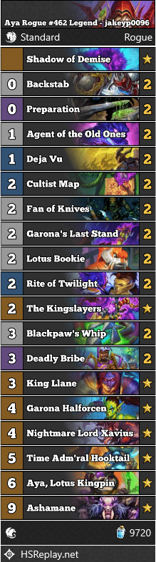 Aya Rogue #462 Legend - jakeyp0096