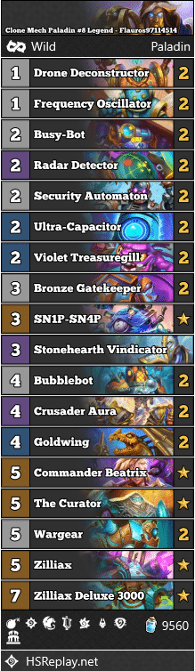 Clone Mech Paladin #8 Legend - Flauros97114514