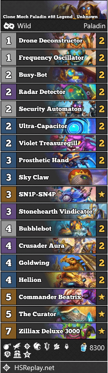 Clone Mech Paladin #88 Legend - Unknown