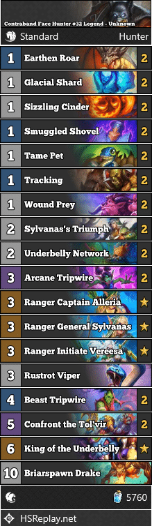 Contraband Face Hunter #32 Legend - Unknown