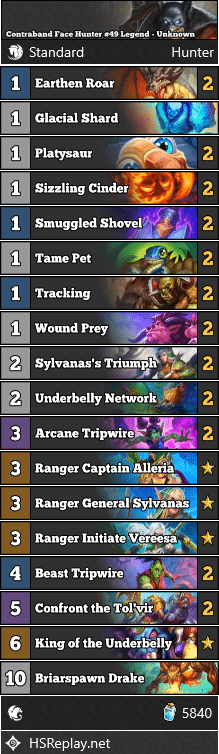 Contraband Face Hunter #49 Legend - Unknown