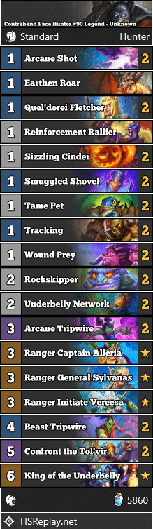 Contraband Face Hunter #90 Legend - Unknown