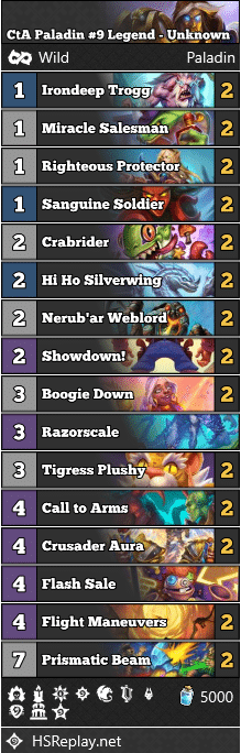 CtA Paladin #9 Legend - Unknown