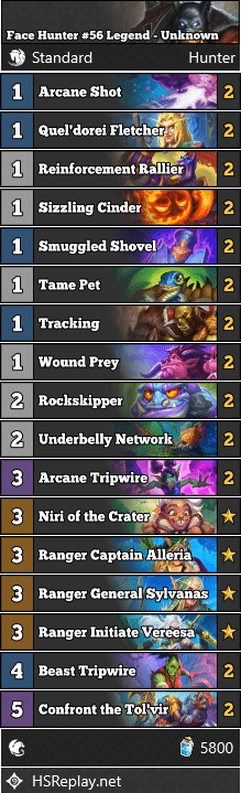 Face Hunter #56 Legend - Unknown