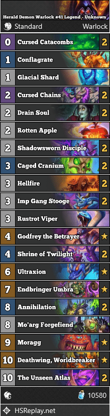 Herald Demon Warlock #41 Legend - Unknown