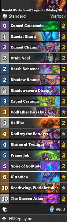 Herald Warlock #47 Legend - D0nkeyHS