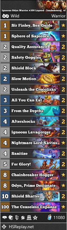 Igneous Odyn Warrior #300 Legend - fundamental_of