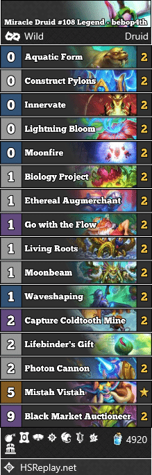 Miracle Druid #108 Legend - bebop4th