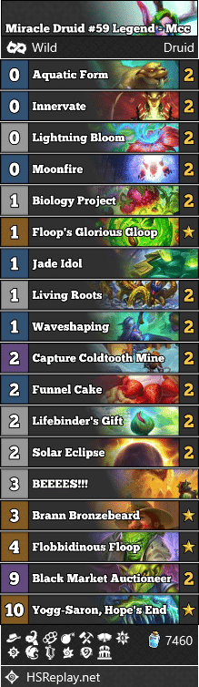Miracle Druid #59 Legend - Mcc