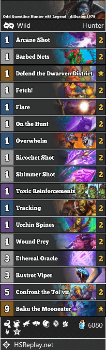 Odd Questline Hunter #88 Legend - dillusion1979