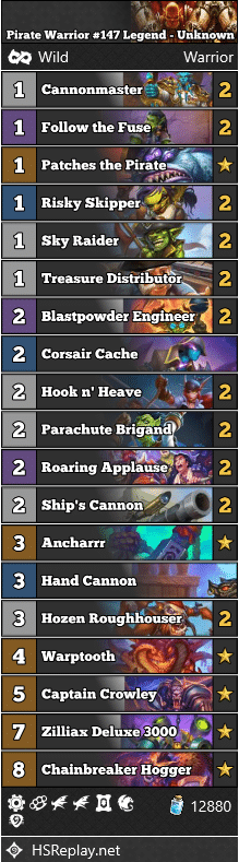 Pirate Warrior #147 Legend - Unknown