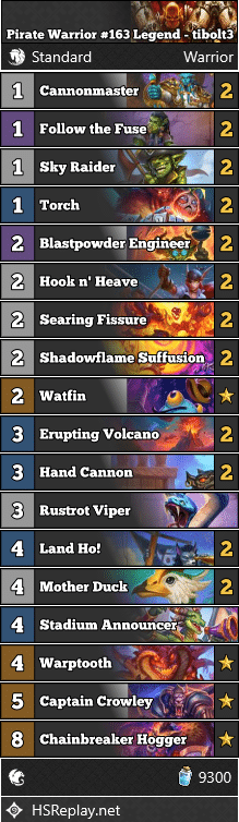 Pirate Warrior #163 Legend - tibolt3