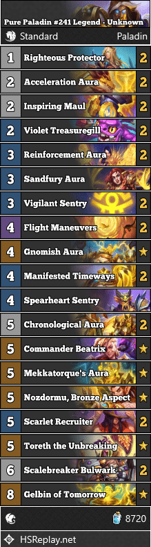 Pure Paladin #241 Legend - Unknown